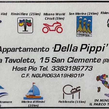 Bilocale Della Pippi San Clemente